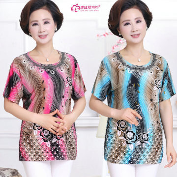 【無(wú)2018春夏女裝t恤新款大碼中老年女裝短款印花t恤地?cái)傌浽磁l(fā)08】深圳市寶安區(qū)石巖藍(lán)灣嘉繡服裝批發(fā)商行 - 產(chǎn)品庫(kù)